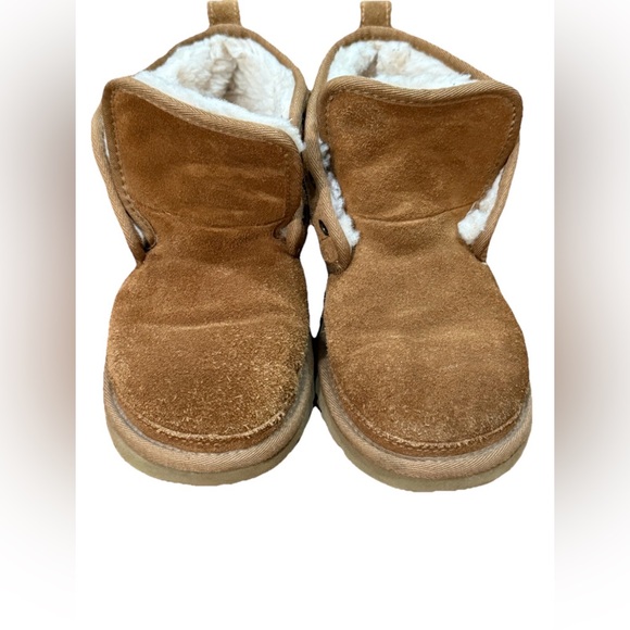 UGG Neumel Chukka Boots Chestnut Brown Suede Lace Up Men’s Size 6 Wool Lined main image 9